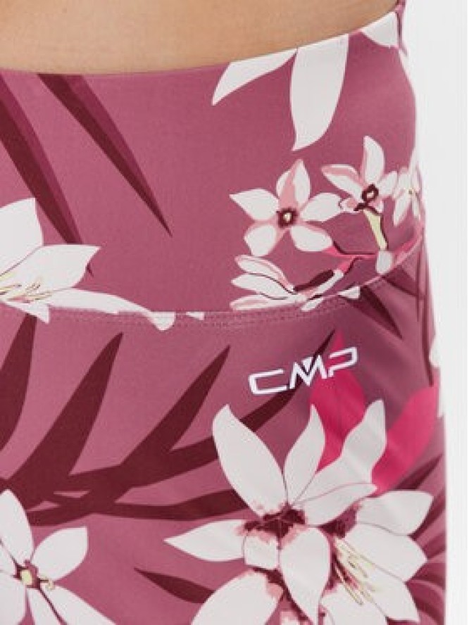 CMP Legginsy 32C8396P Różowy Slim Fit