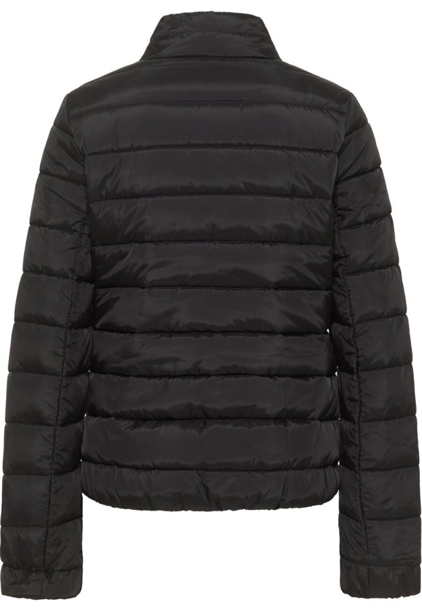 MUSTANG REGINA JET DAMSKA KURTKA NA ZIMĘ CIEPŁA Z KAPTUREM BLACK 1015110 4188