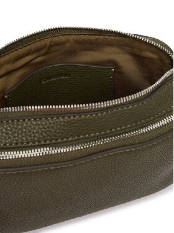 Calvin Klein Torebka Webbing 2X Strap Camera Bag LV04F3656G Zielony ciemny