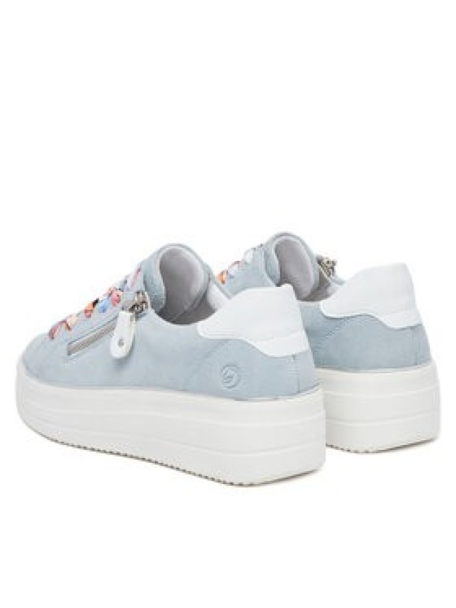 Remonte Sneakersy D1C06-12 Niebieski