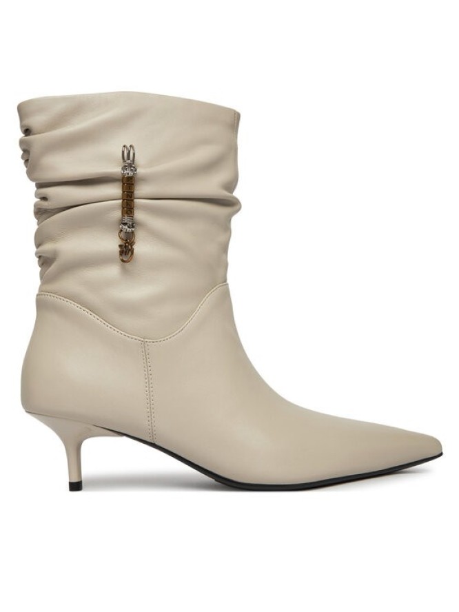 PINKO Botki Gloria 28 SD0629P003 Kremowy