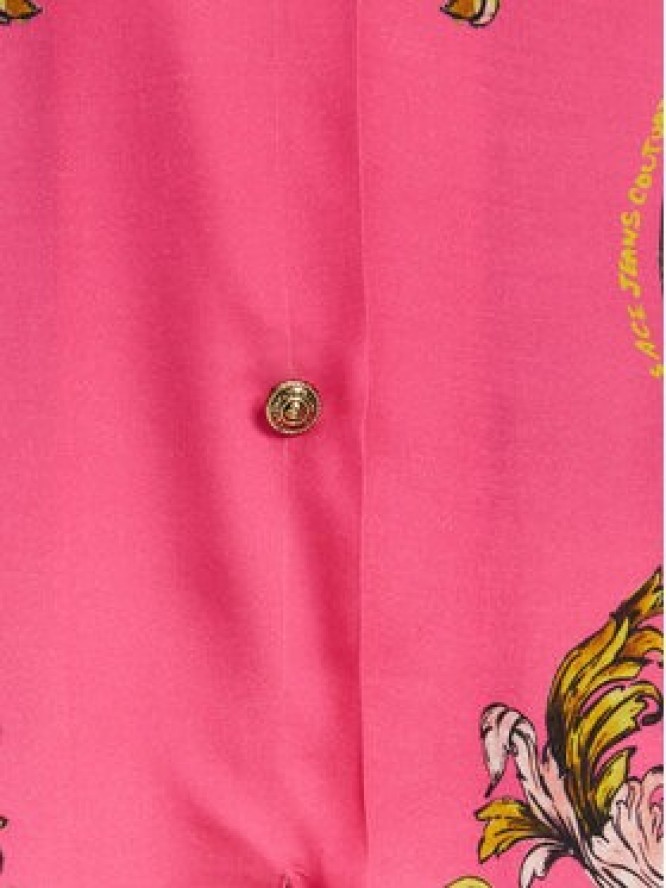 Versace Jeans Couture Koszula 78HAL2P9 Różowy Relaxed Fit