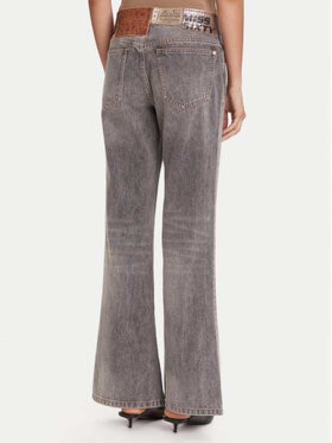Miss Sixty Jeansy 6S1JJ47800 Szary Flare Fit