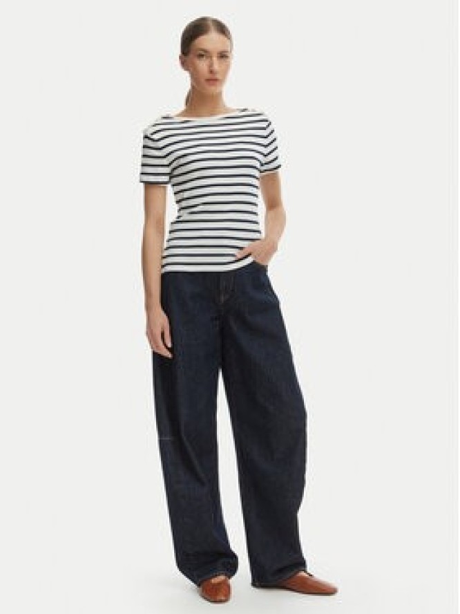 Tommy Hilfiger T-Shirt WW0WW49250 Écru Slim Fit