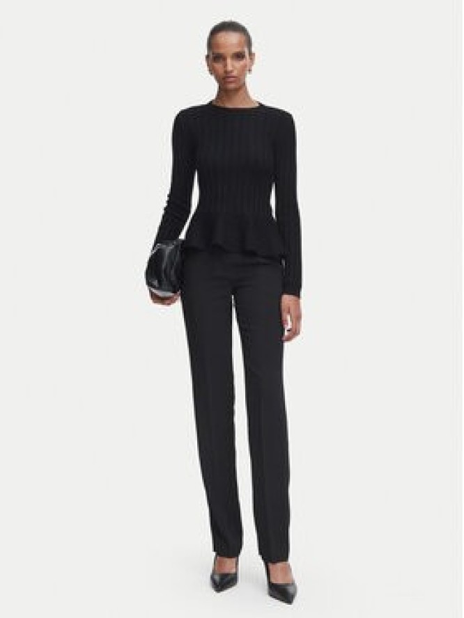 Rinascimento Bluzka CFM0012308003 Czarny Slim Fit