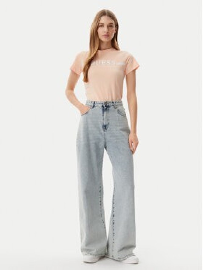 Guess T-Shirt V5GI03 I3Z14 Pomarańczowy Regular Fit