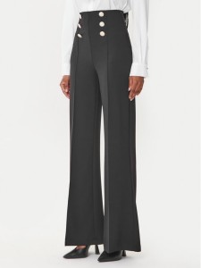 Rinascimento Spodnie materiałowe CFC0020144002 Czarny Regular Fit