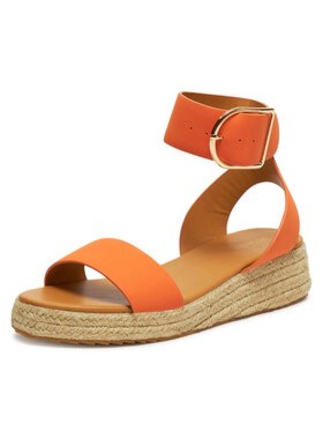 DeeZee Espadryle QS276-1 Pomarańczowy