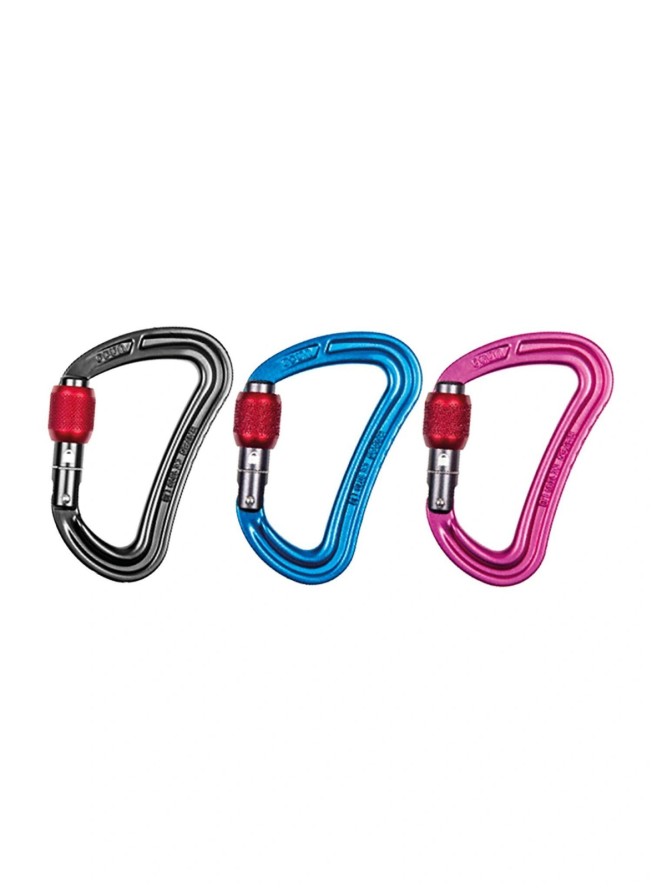 Karabinki Ocun Raven Screw 3-pack - red/blue/green
