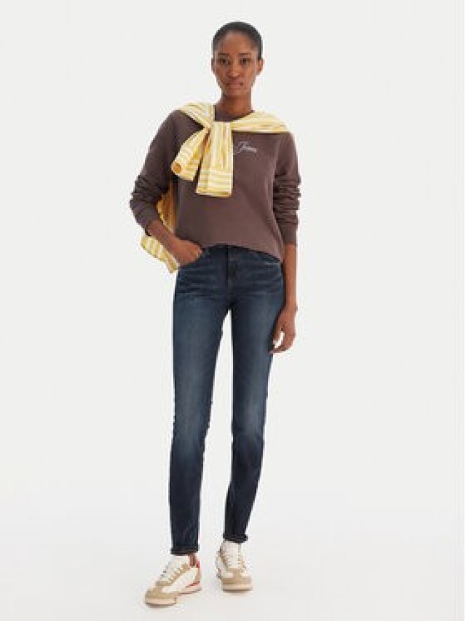 Tommy Jeans Jeansy Sophie DW0DW21387 Granatowy Skinny Fit