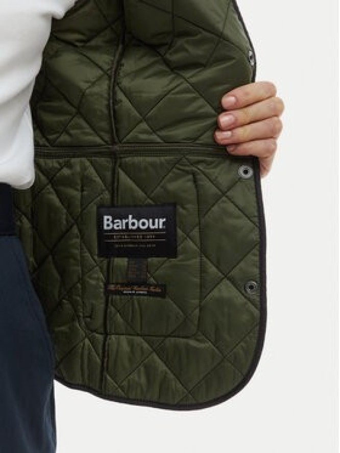 Barbour Kurtka przejściowa Deveron LQU1012BK91 Czarny Regular Fit