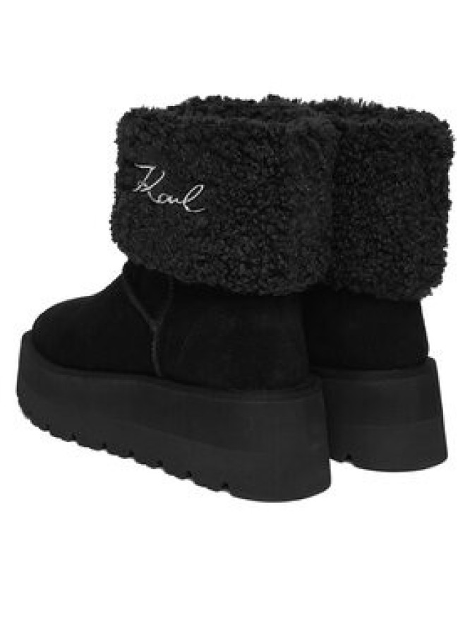 KARL LAGERFELD Śniegowce KL48653 Czarny