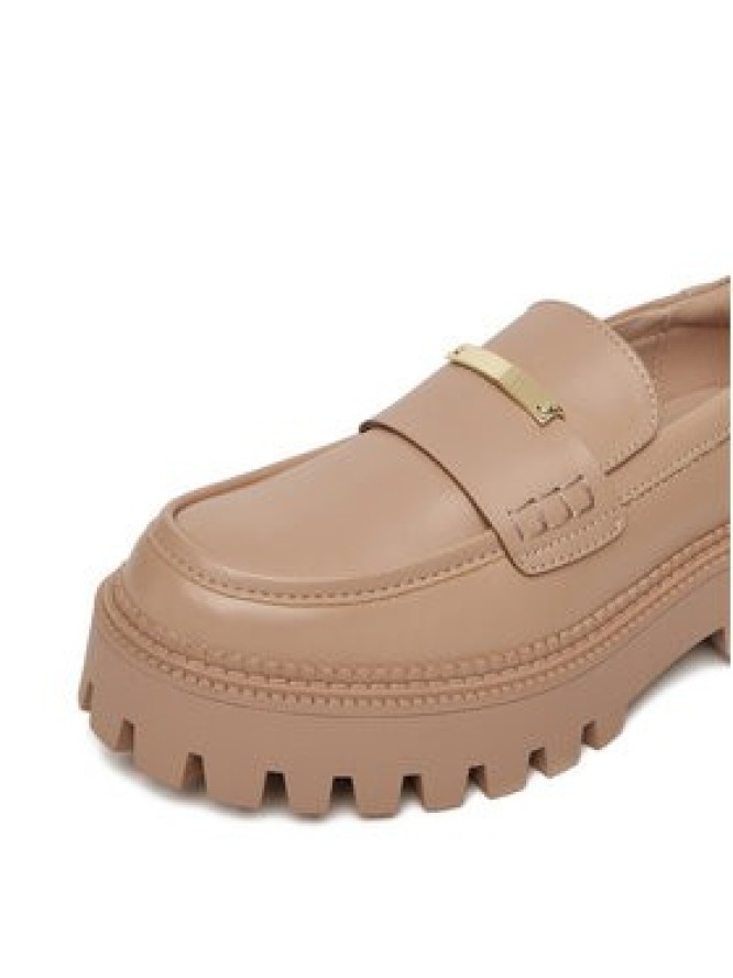 DeeZee Loafersy HY19001-2 Beżowy
