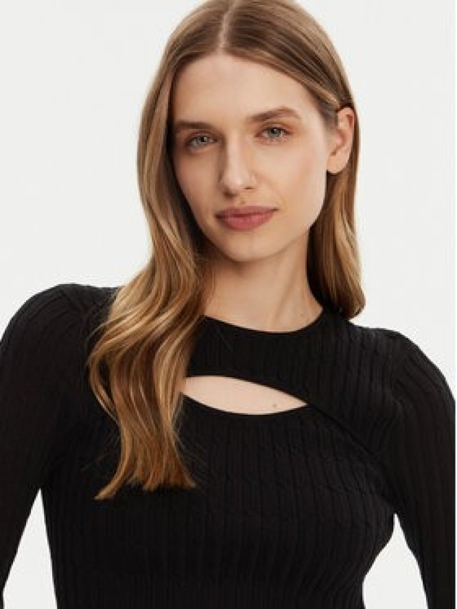 ONLY Sweter Meddi 15339582 Czarny Cropped Fit