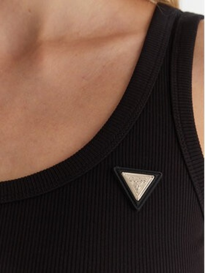 Guess Top Colette V4YP06 K8RT2 Czarny Slim Fit