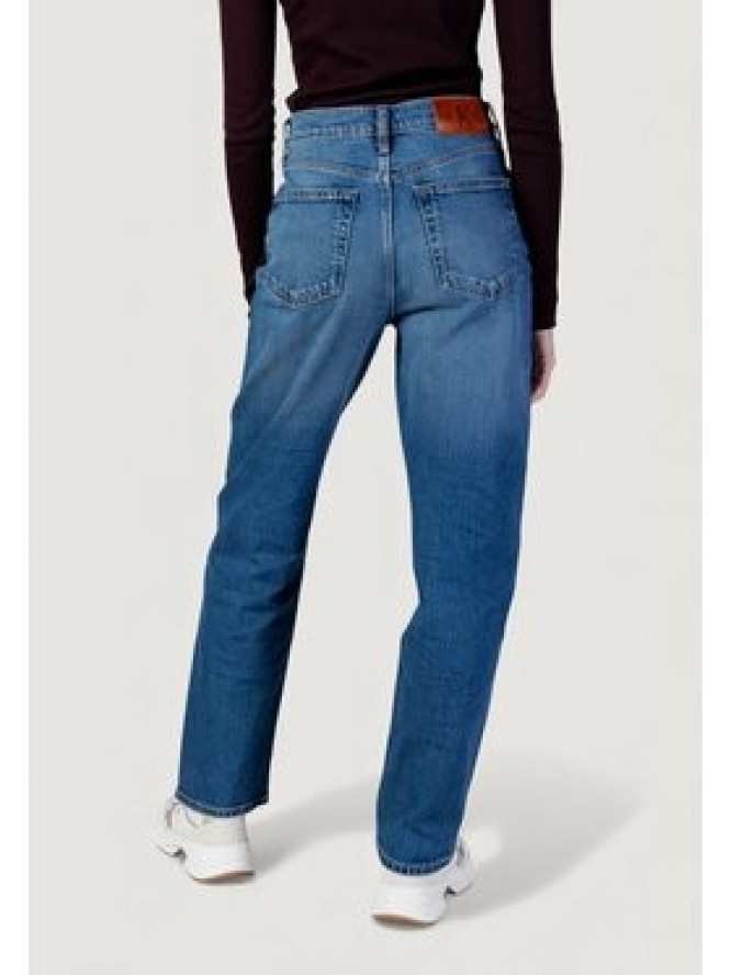 Calvin Klein Jeans Jeansy LV047E907G Niebieski Taper Fit