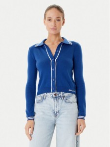 Guess Jeans Kardigan W5YR32 Z3HO2 Niebieski Regular Fit