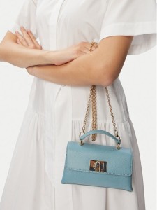 Furla Torebka 1927 Mini WE00423 ARE000 CN 4896S Niebieski jasny