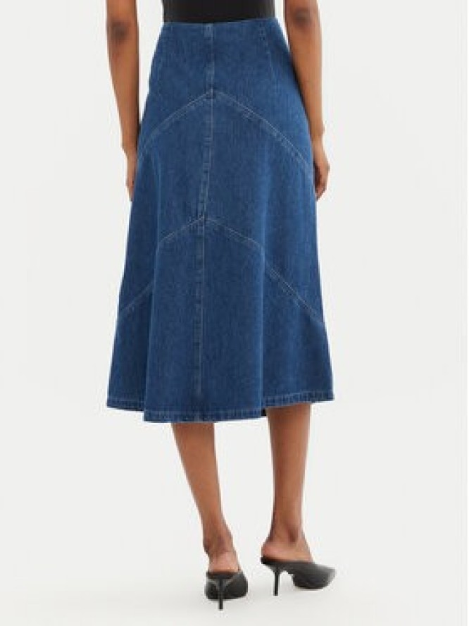 Bruuns Bazaar Spódnica jeansowa Eleen BBW4465 Niebieski Regular Fit