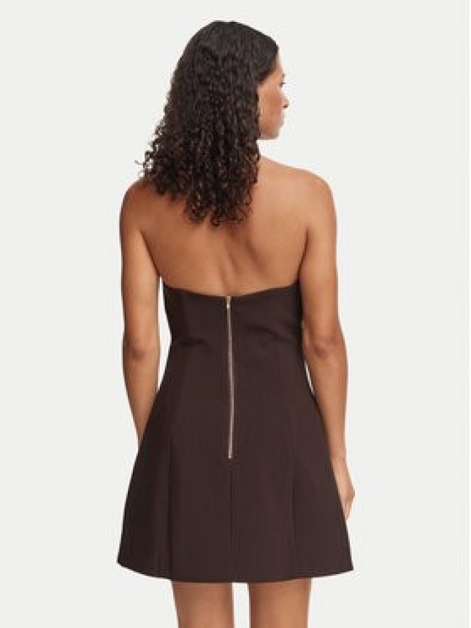 Bardot Sukienka koktajlowa Venya 60479DB Brązowy Slim Fit
