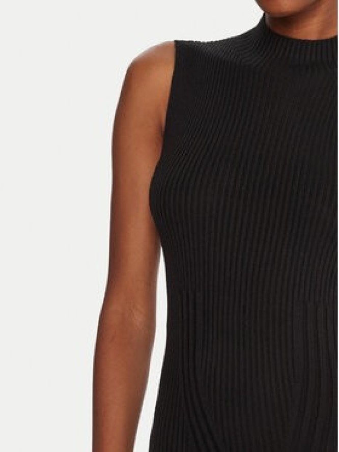 Guess Sukienka dzianinowa W5BK23 Z3OW2 Czarny Slim Fit