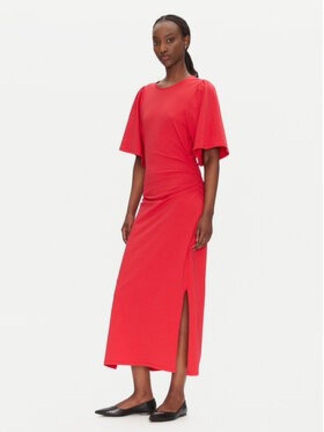 Bruuns Bazaar Sukienka codzienna Nathala BBW4560 Czerwony Regular Fit