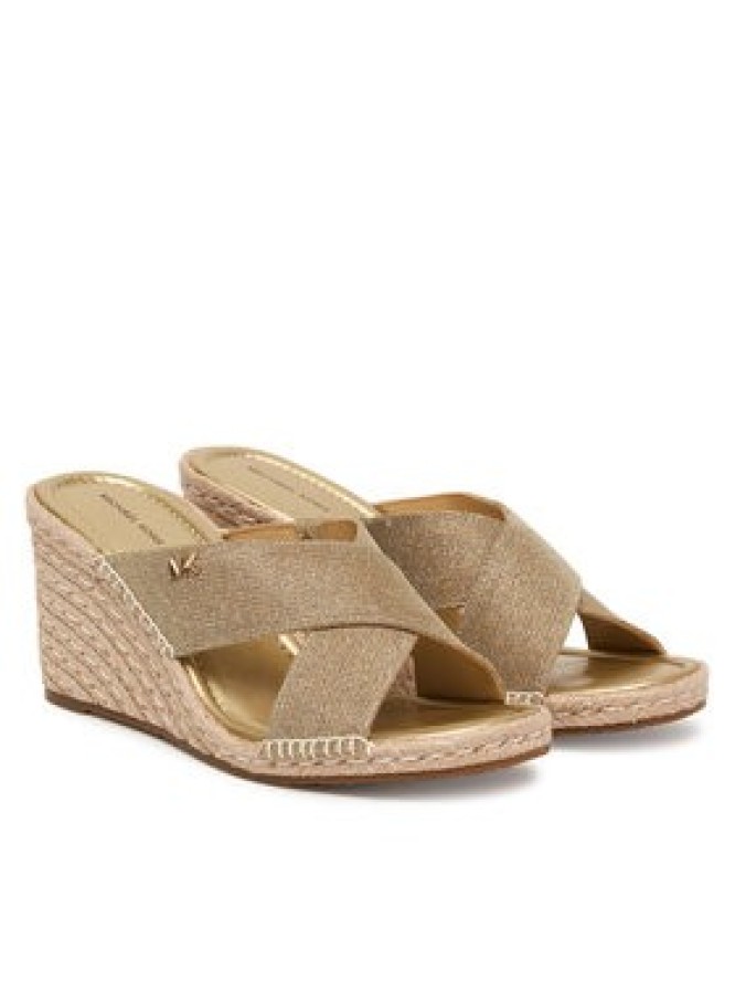 MICHAEL Michael Kors Espadryle Kenzie 40S6KZMS6D Złoty