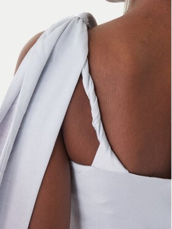 Eleh Sukienka wieczorowa SS260382 Błękitny Slim Fit