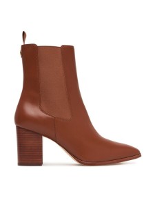 LAUREN RALPH LAUREN Botki Rlyn Bte Hl Bo Bte 802P15661001 Brązowy
