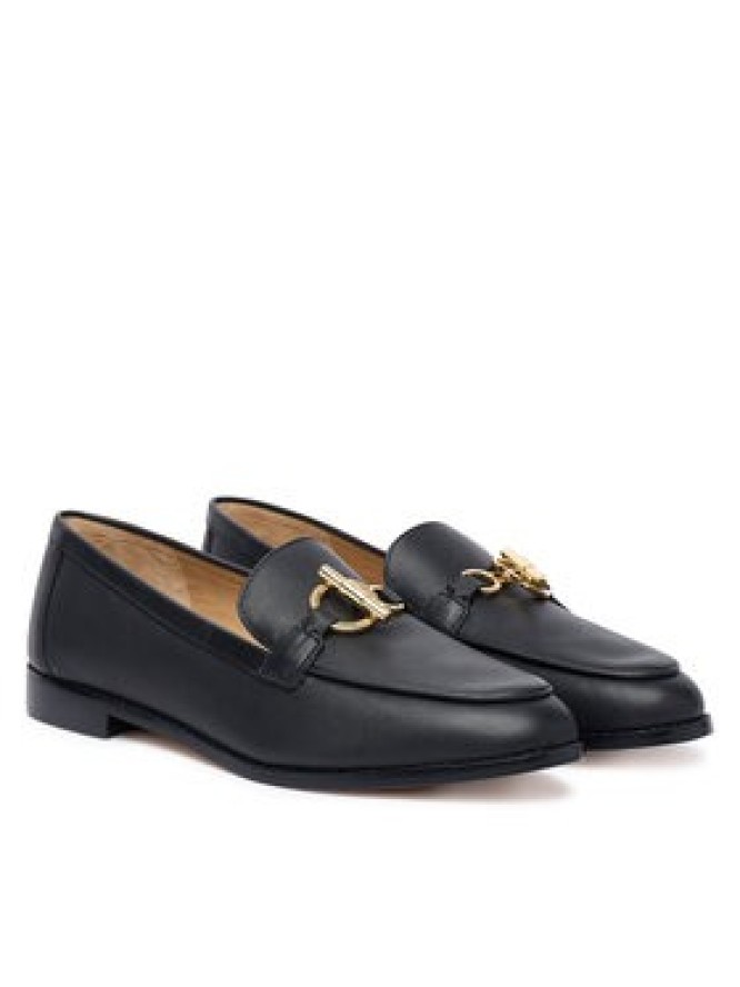 LAUREN RALPH LAUREN Loafersy 802P10534001 Czarny