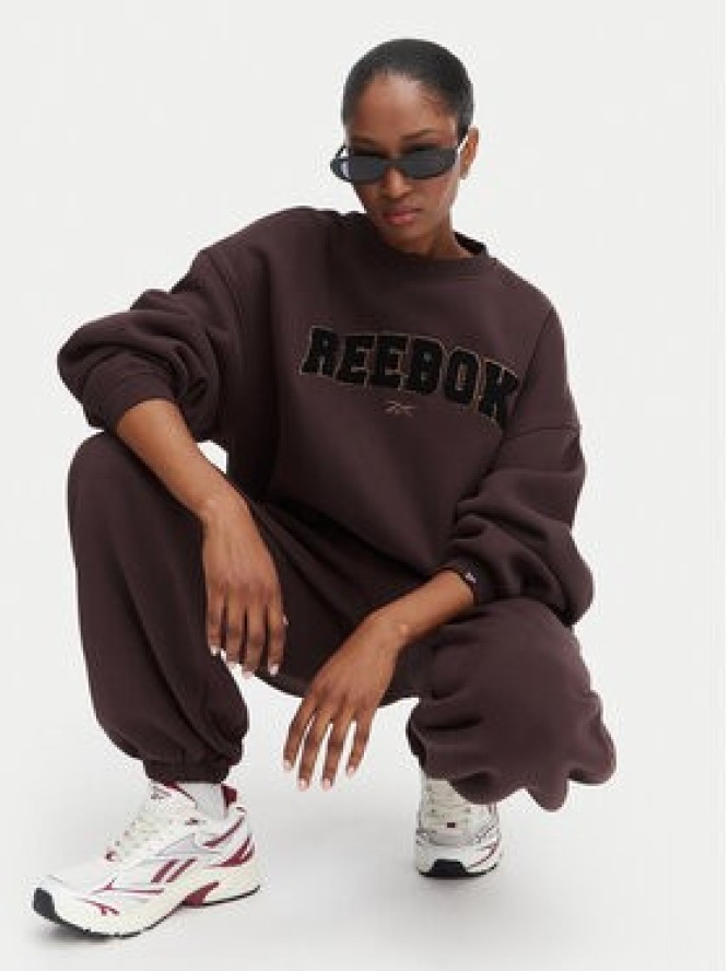 Reebok Bluza Inka RK25686CCW Brązowy Oversize