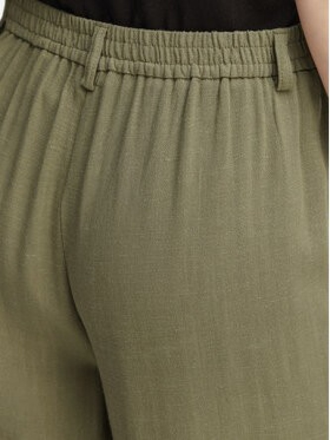 ONLY Spodnie materiałowe Lemmia 15370398 Zielony Regular Fit