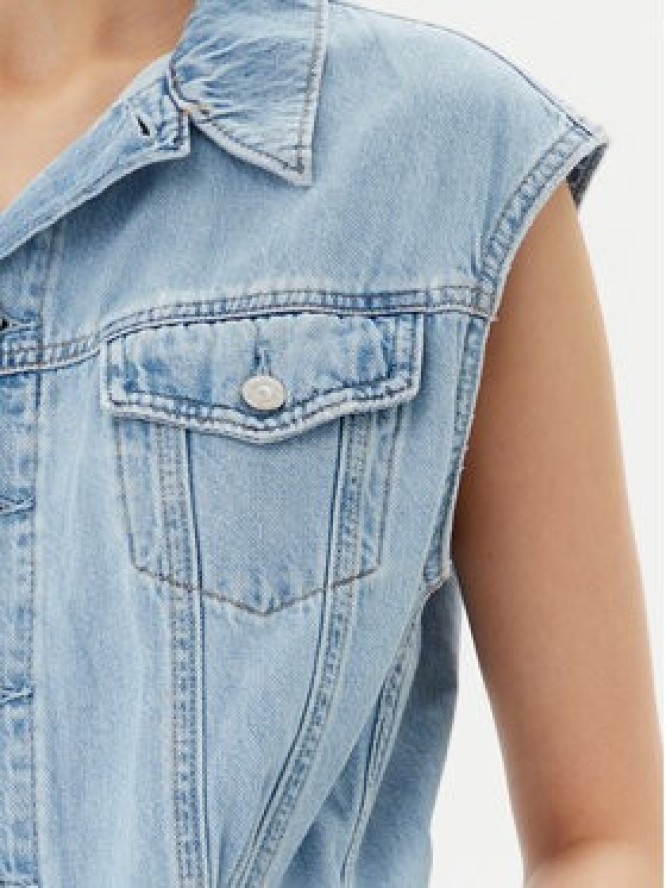 Levi's® Sukienka jeansowa Iconic 001WF-0002 Niebieski Standard Fit