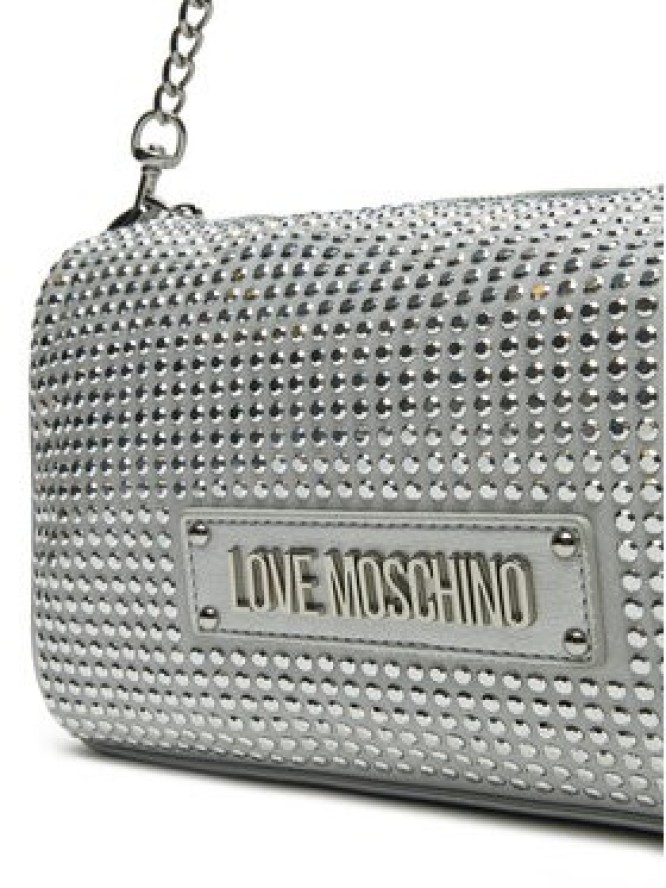 LOVE MOSCHINO Torebka JC4135PP1MLL196B Srebrny