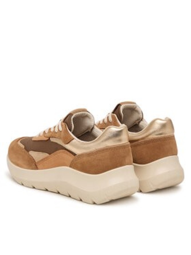 ECCO Sneakersy Valerie 23981352571 Brązowy