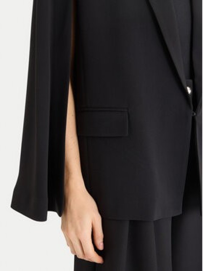 TWINSET Marynarka 252TT2400 Czarny Wide Fit