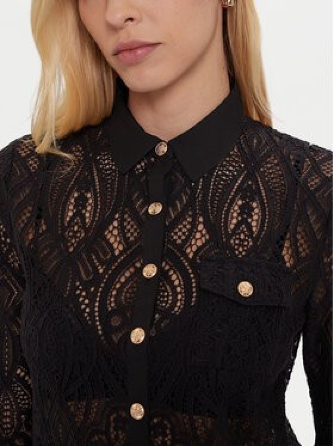 Morgan Bluzka 252-TLILA Czarny Slim Fit