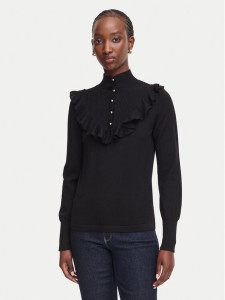 Luisa Spagnoli Sweter Maratea 100501 Czarny Regular Fit