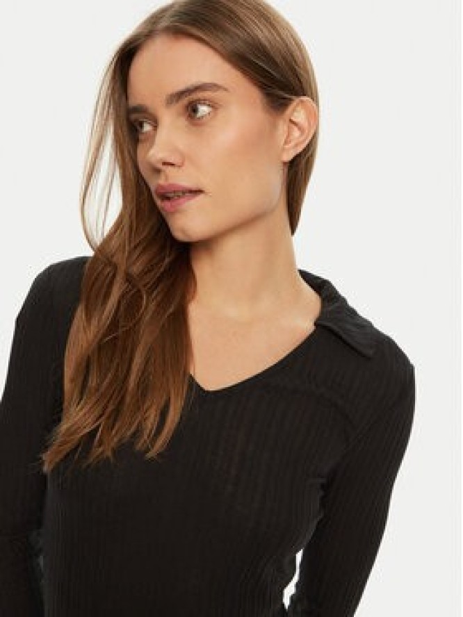 Calvin Klein Jeans Sukienka dzianinowa J20J224837 Czarny Slim Fit