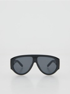 Okulary przeciwsłoneczne aviator - czarny