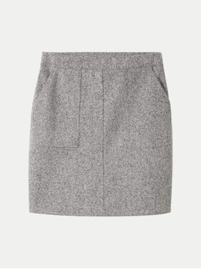 Tom Tailor Spódnica mini 1043892 Szary Regular Fit