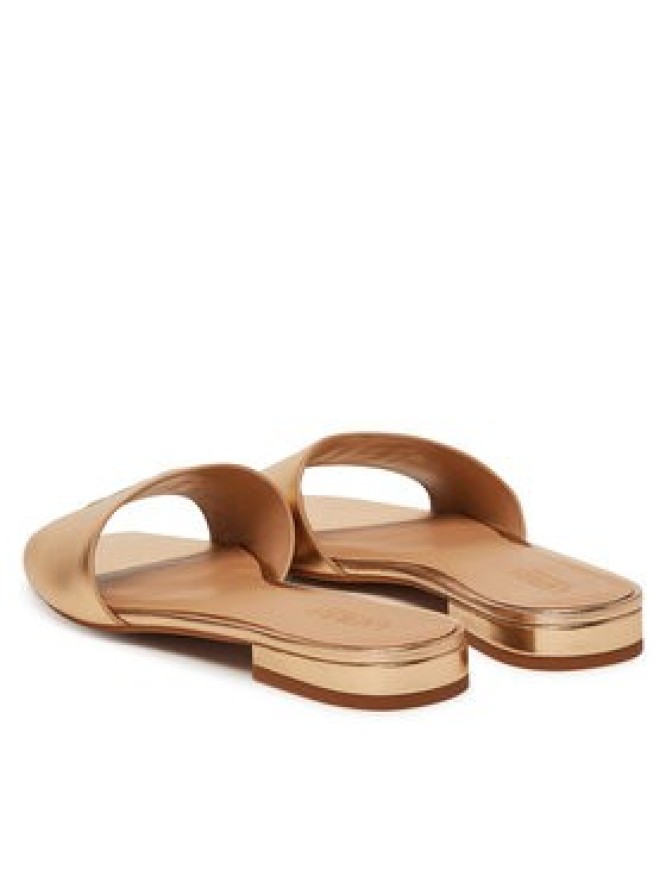 LAUREN RALPH LAUREN Klapki Everley 802970531001 Złoty