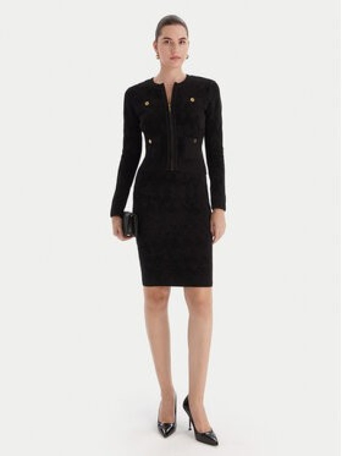 Marciano Guess Spódnica ołówkowa 5BGD00 5661Z Czarny Slim Fit