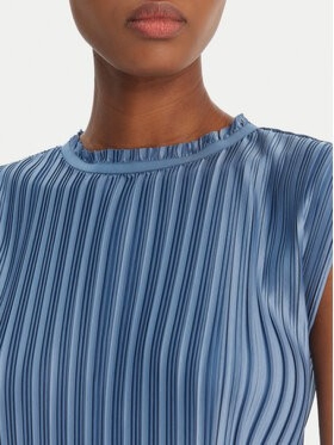 MAX&Co. Bluzka 2616941023200 Niebieski Regular Fit