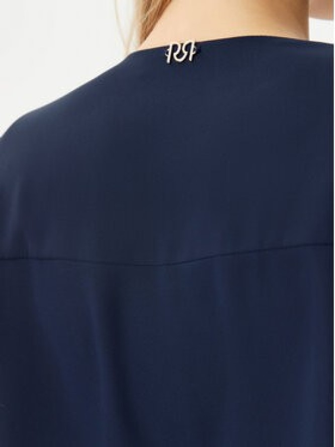 Rinascimento Bluzka CFC0122866003 Granatowy Regular Fit