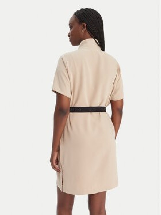 Liu Jo Sport Sukienka codzienna TA6020 TS923 Beżowy Regular Fit