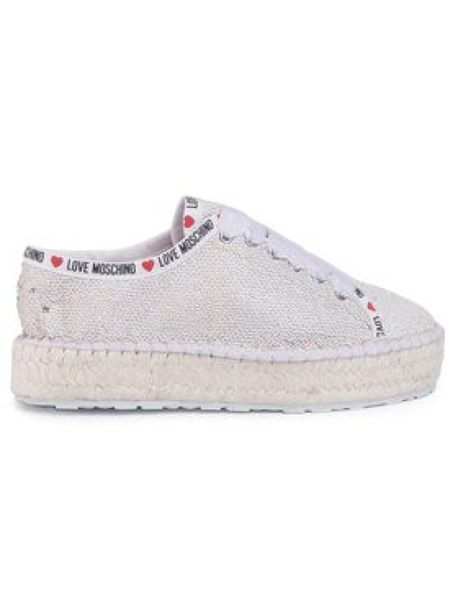 LOVE MOSCHINO Espadryle JA10383G0AJL010A Beżowy