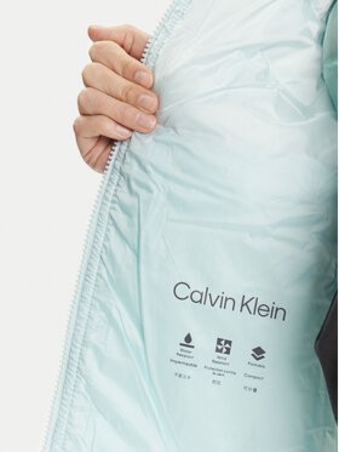 Calvin Klein Jeans Kurtka przejściowa LV047C510G Błękitny Regular Fit