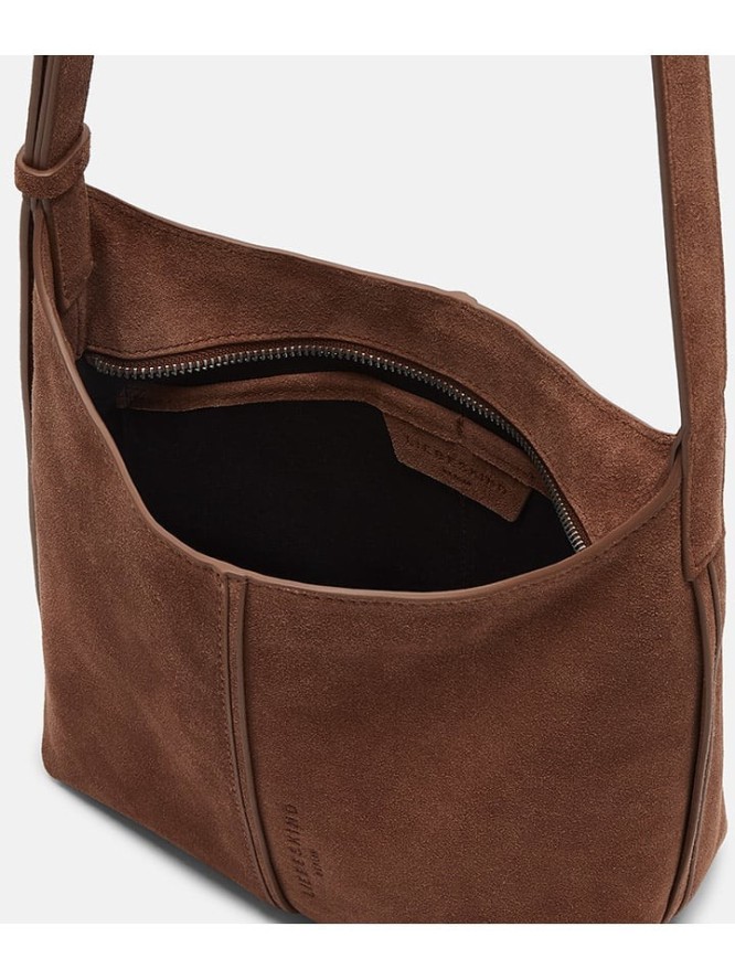 Liebeskind Berlin Skórzana torebka "Demi" w kolorze jasnobrązowym - 19 x 20 x 10 cm rozmiar: onesize