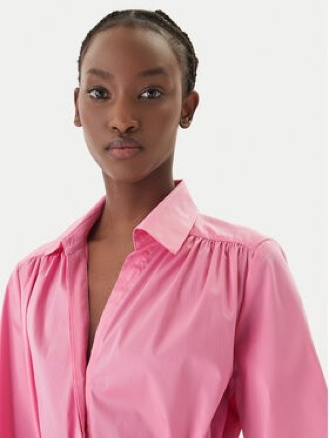 LOLA CASADEMUNT Sukienka koszulowa LS2616140 Różowy Relaxed Fit